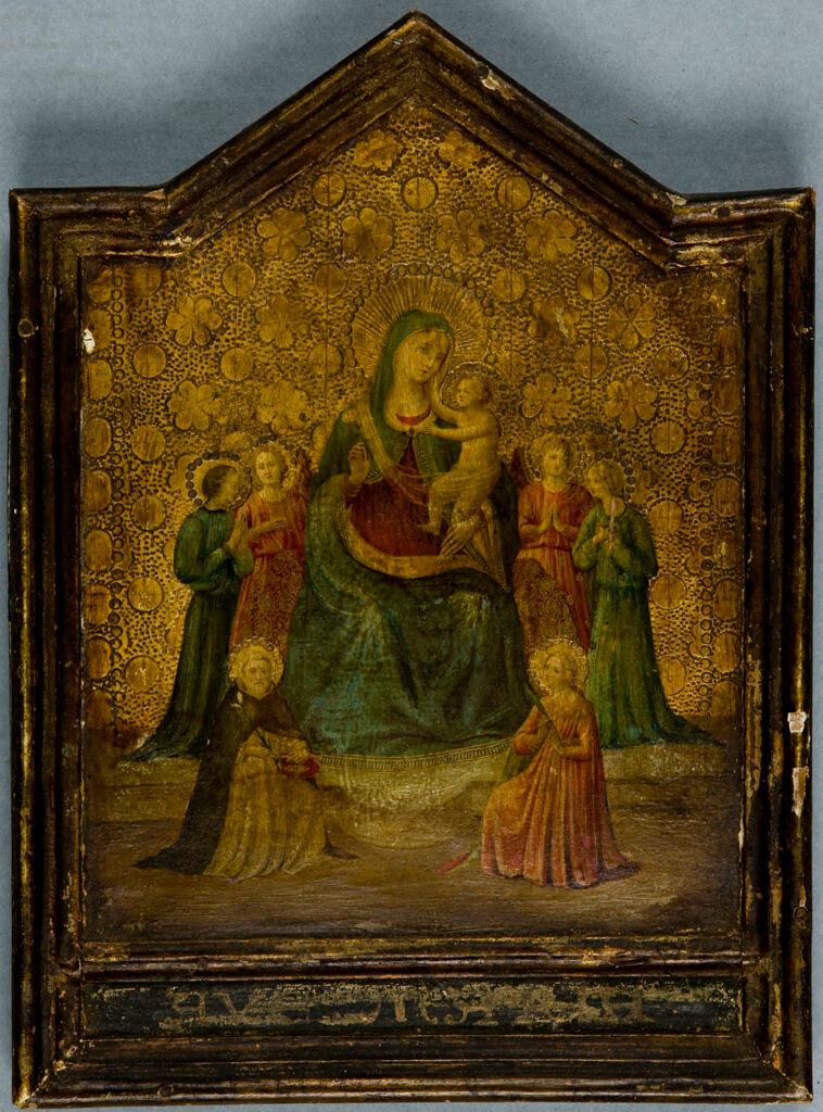 Imitator of Fra Angelico — Madonna and Child with Saints
