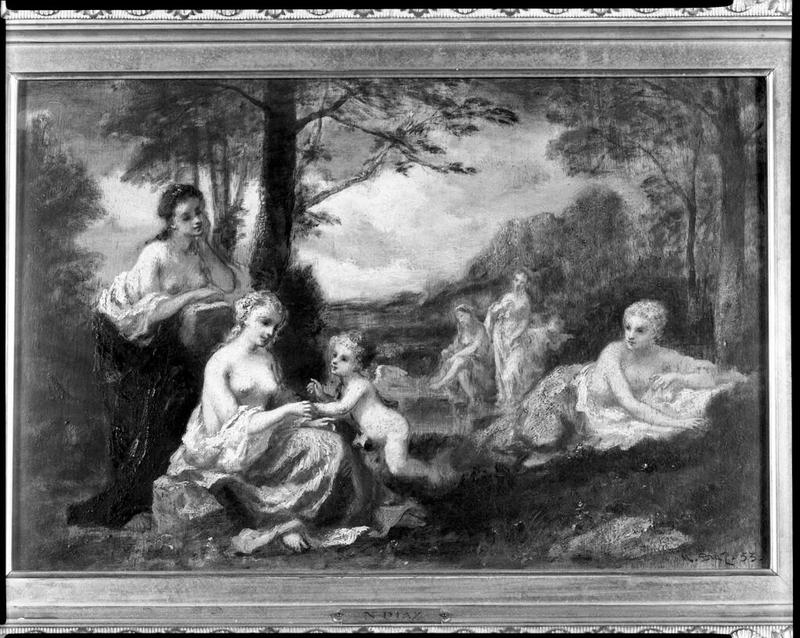 Nymph Tormented by Cupid