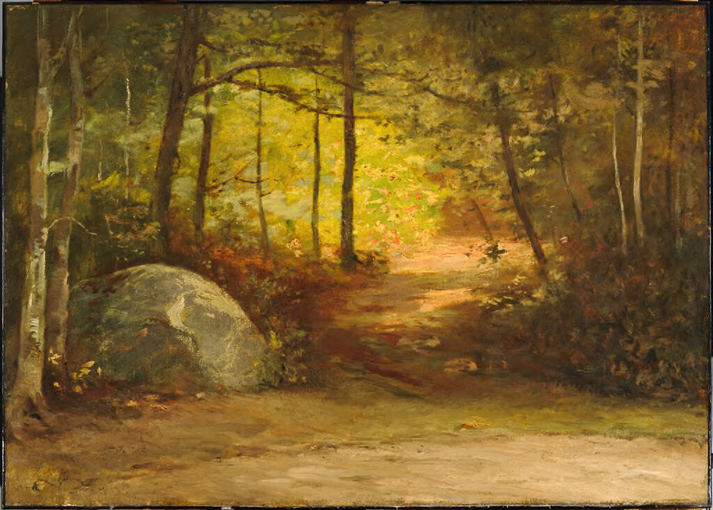 William Morris Hunt — The Gypsies' Parlor