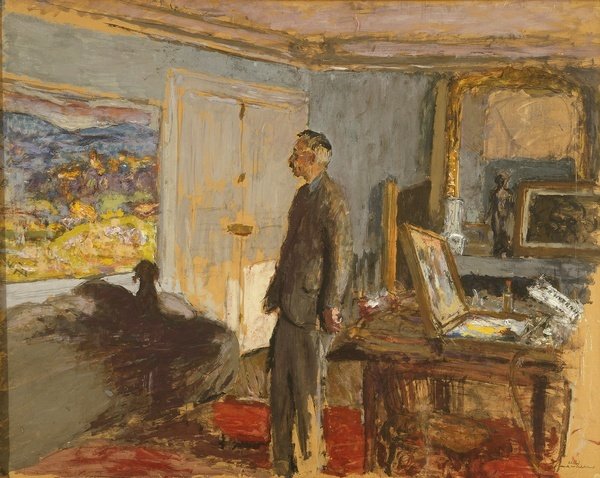 Édouard Vuillard — Maquette pour un portrait de Bonnard