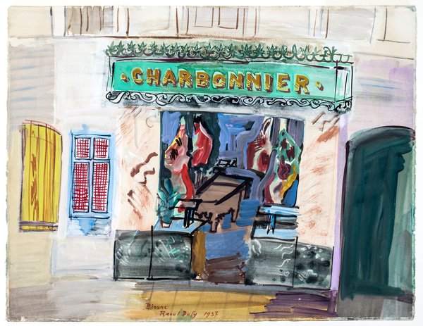 Raoul Dufy — Le boucher Charbonnier