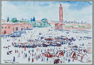 Albert Marquet — A Marrakech
