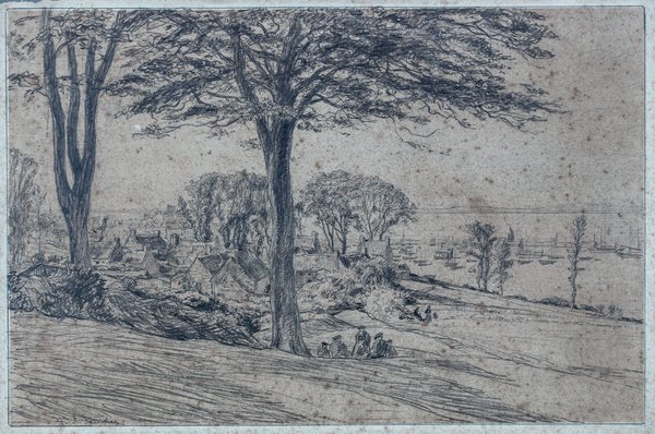 La route - village breton