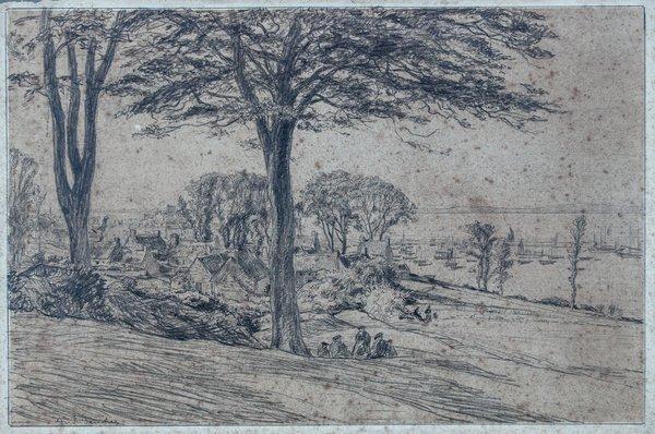 La route - village breton