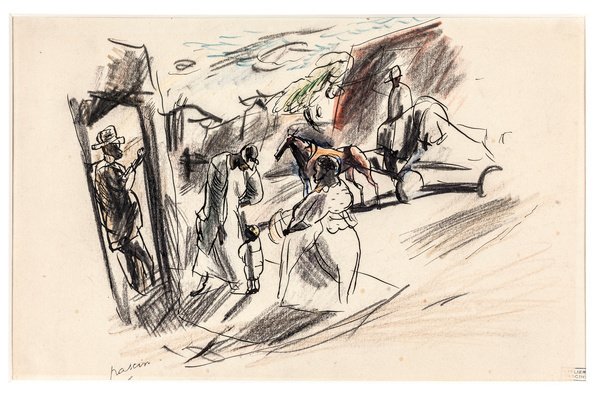 Jules Pascin — Scène de Floride