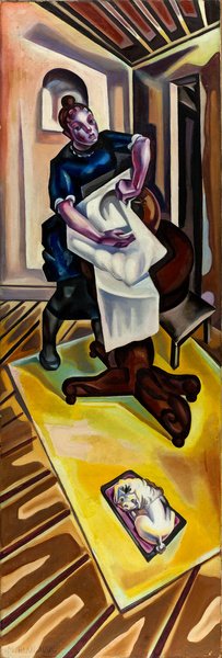 María Blanchard — La lessive