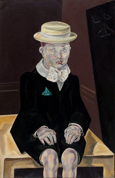 Petit garçon au canotier