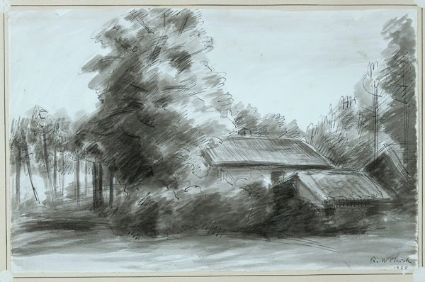 Robert Wlerick — Paysage landais