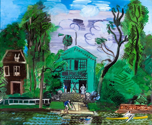 Raoul Dufy — Bords de Marne, les canotiers