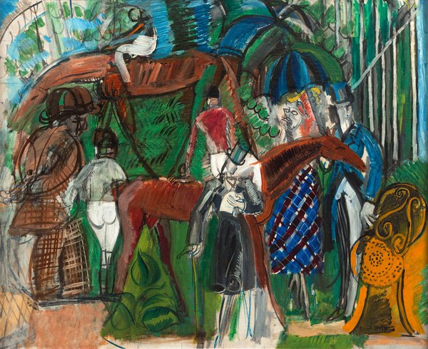 Raoul Dufy — Le paddock