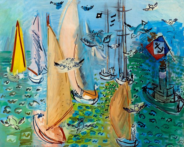 Raoul Dufy — Régates aux mouettes