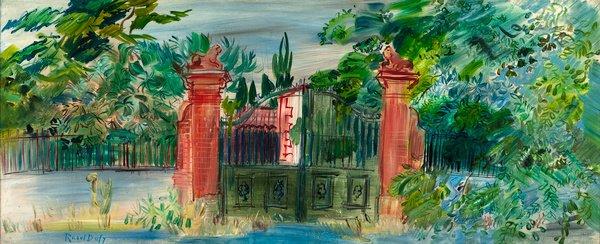 Raoul Dufy — La grille du jardin