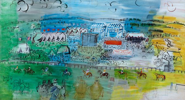 Raoul Dufy — Courses à Epsom