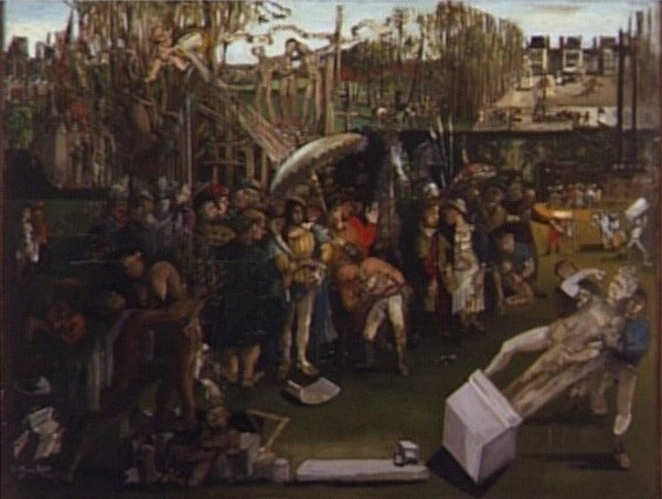 L'Arrivée des Antiques à Fontainebleau