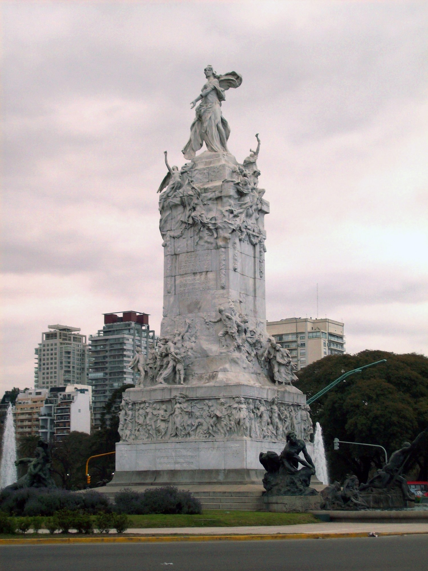 Agustí Querol Subirats — Monument to the Carta Magna and Four Regions of Argentina