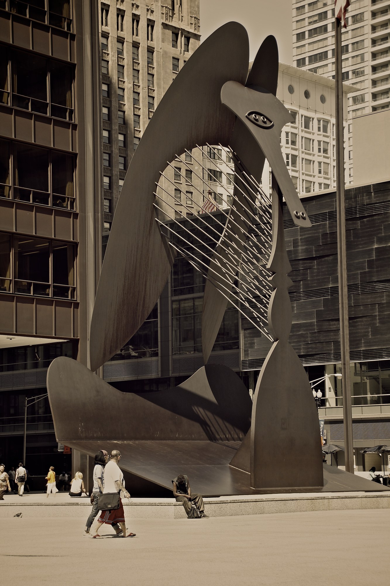 Pablo Picasso — Untitled (Chicago Picasso)