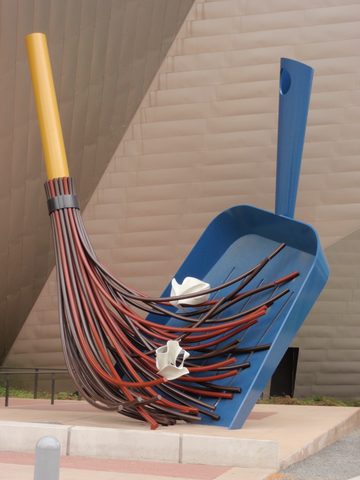 Denver Art Museum plaza
