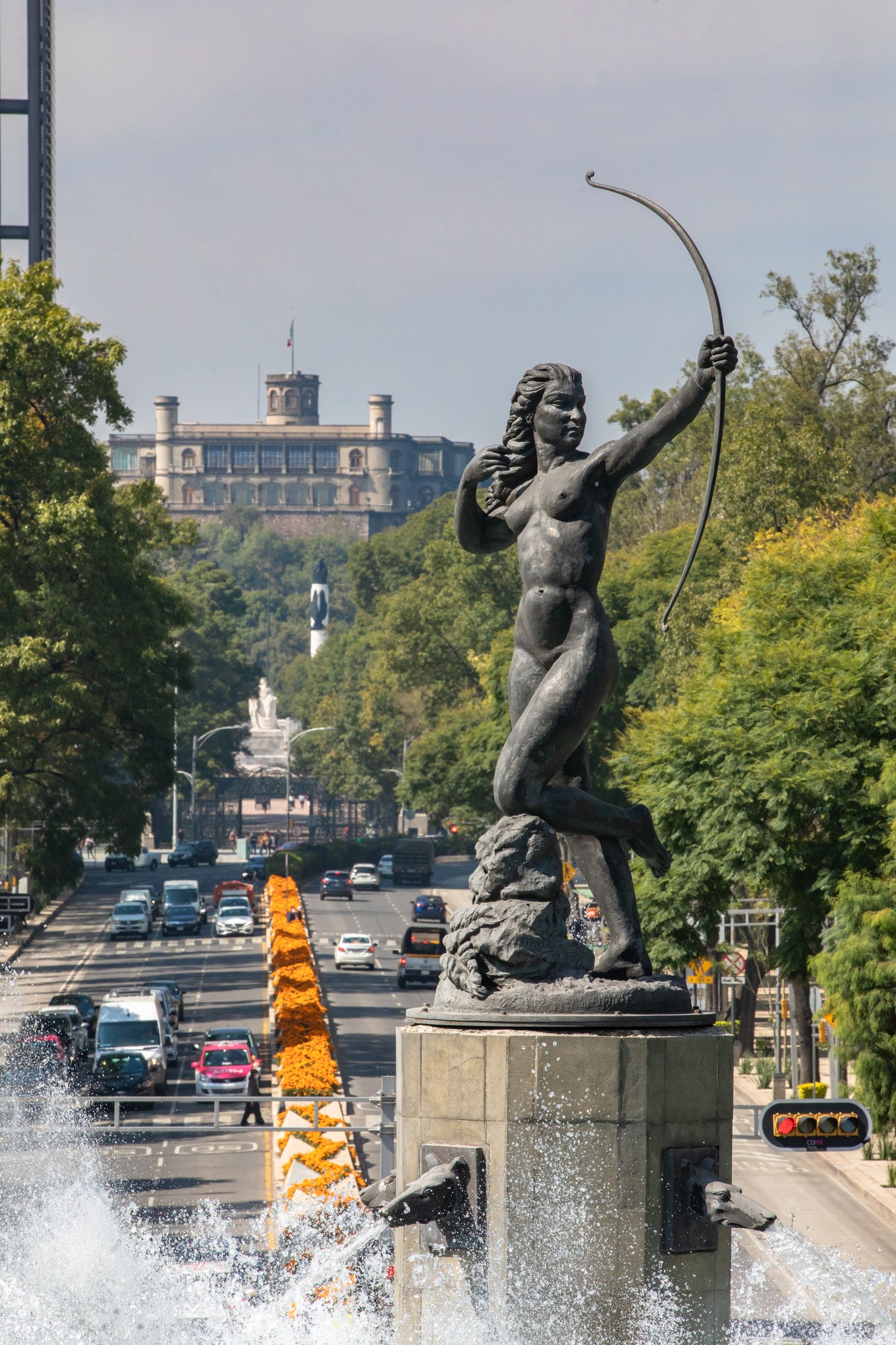 Juan Fernando Olaguíbel — Diana the Huntress Fountain (La Diana Cazadora)