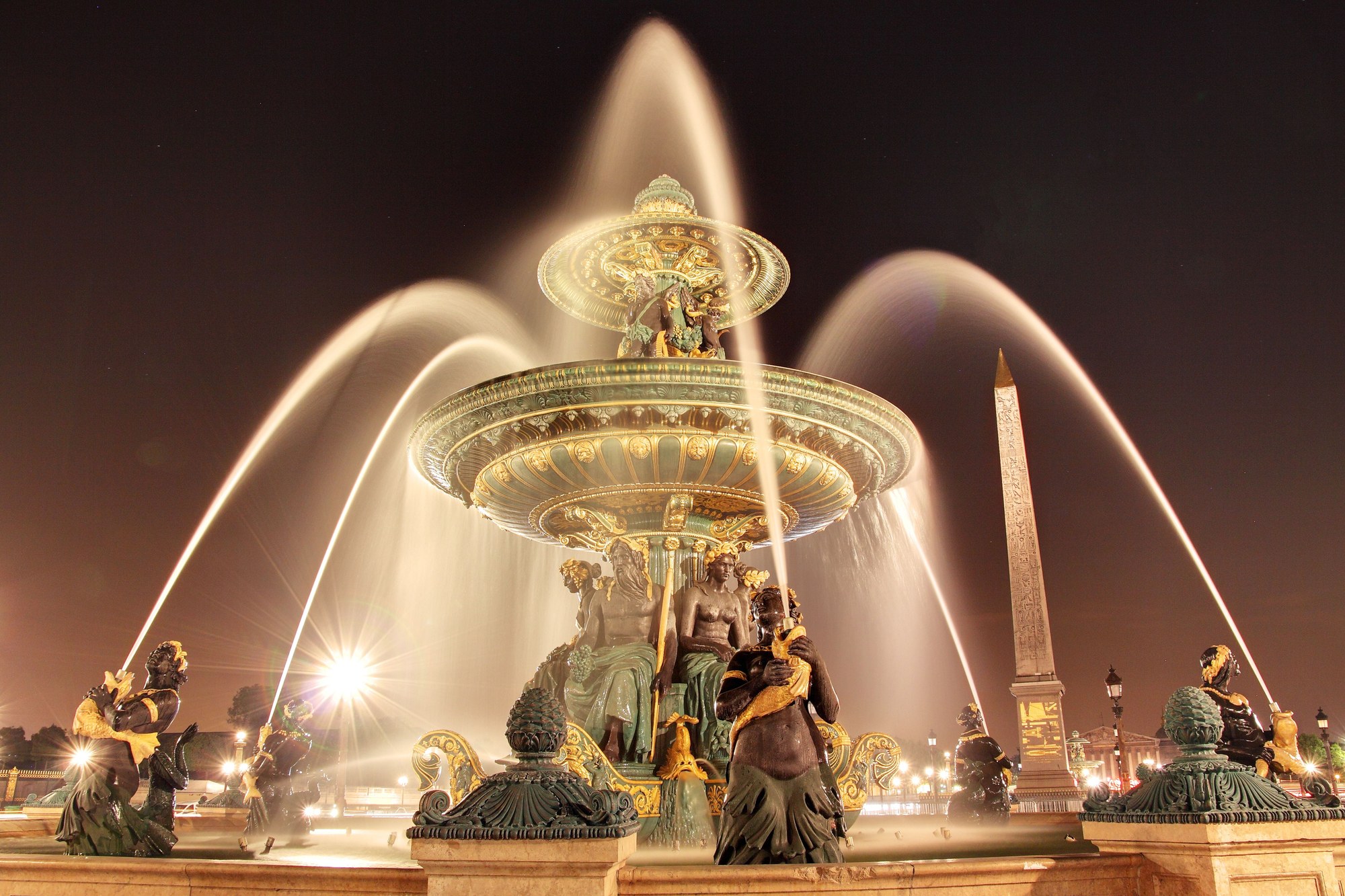 Jacques Ignace Hittorff — Fontaines de la Concorde