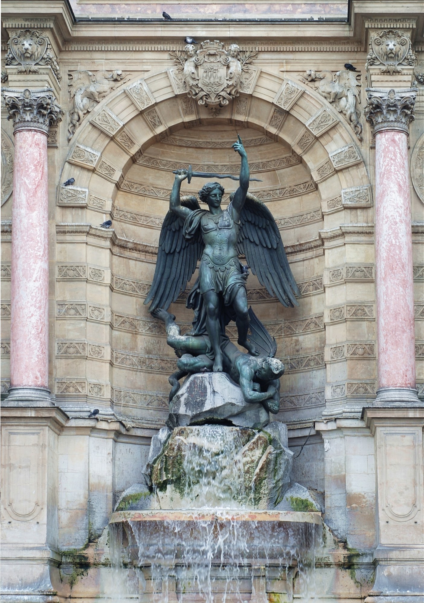 Francisque-Joseph Duret — Fontaine Saint-Michel