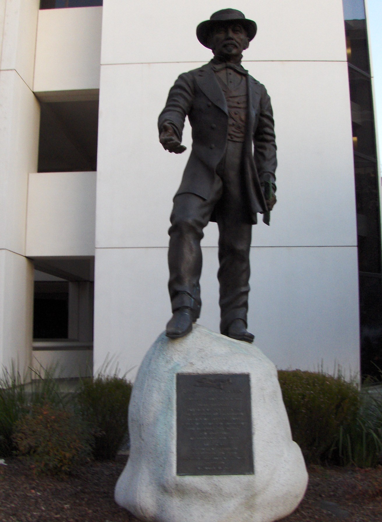 Gutzon Borglum — John A. Sutter
