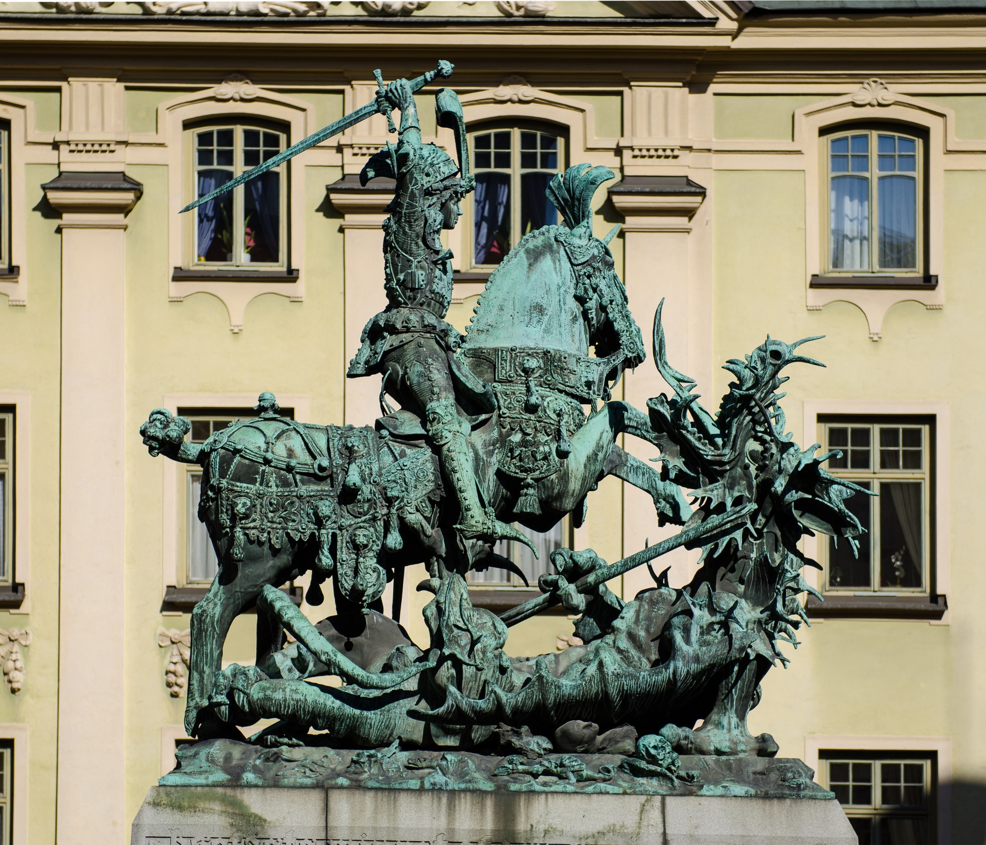 Otto Meyer (after Bernt Notke) — Saint George and the Dragon