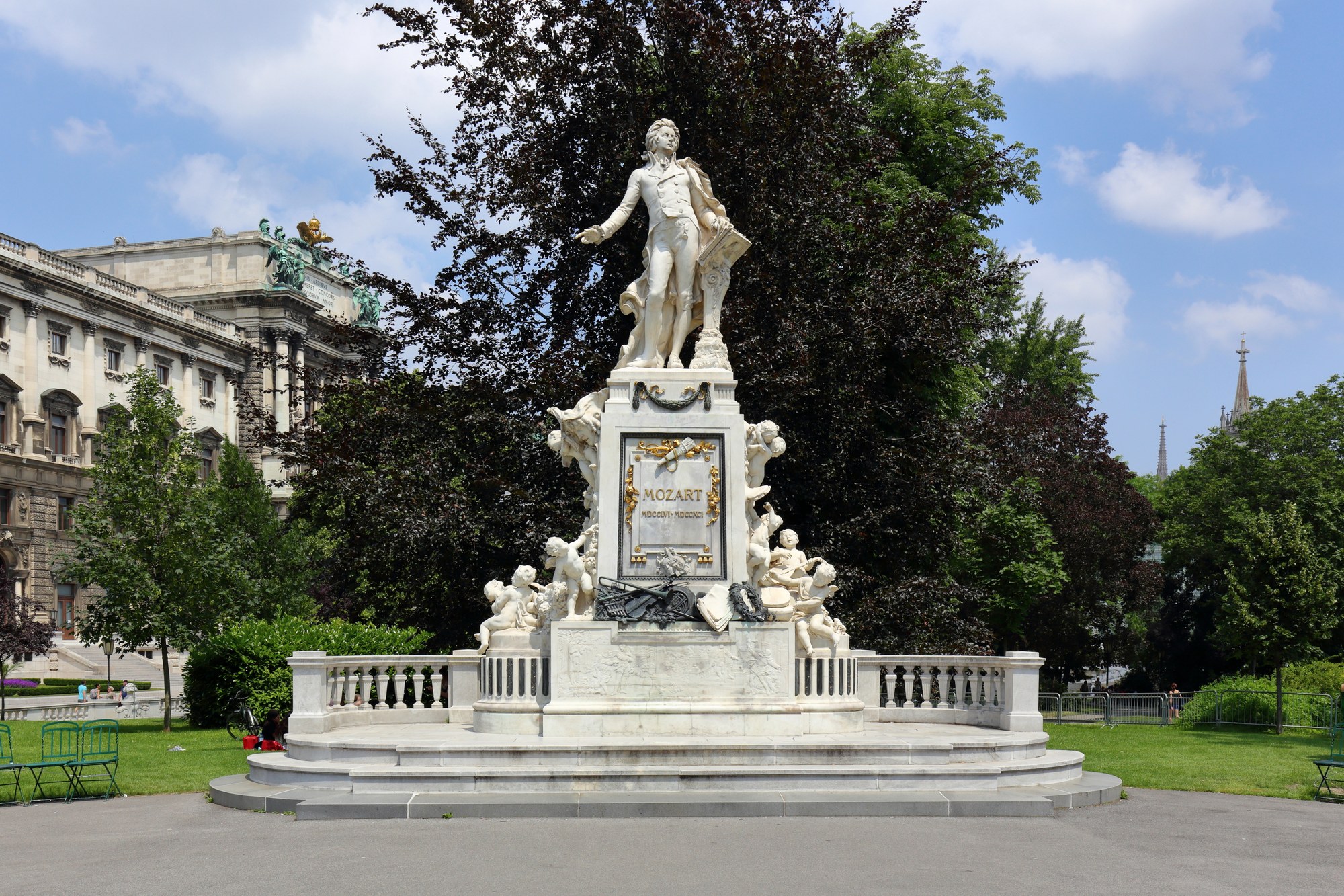 Viktor Tilgner — Mozart Monument